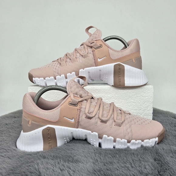 New Nike Free Metcon 5 'Pink Oxford' Women's Workout Shoes Size 8.5 - Picture 4 of 8